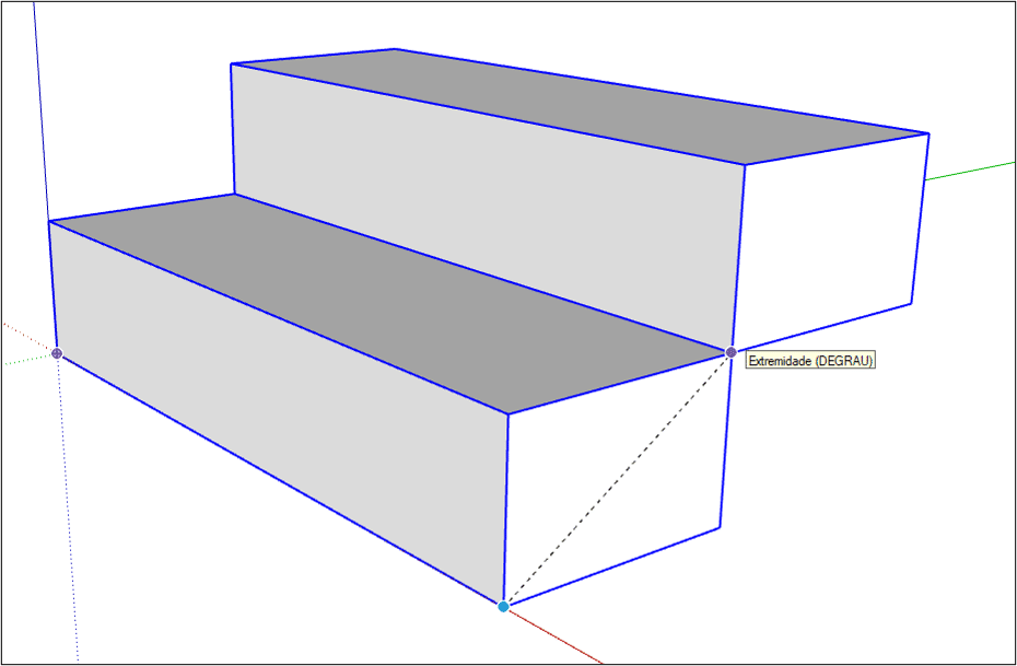 Como fazer mirror no Sketchup 3 07
