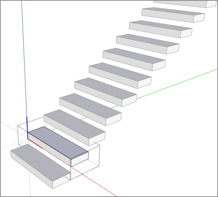 Como fazer mirror no Sketchup 5 11