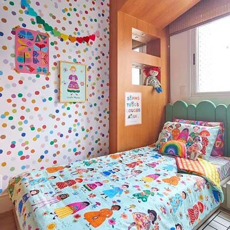 Decoração de quarto infantil feminino simples e barato