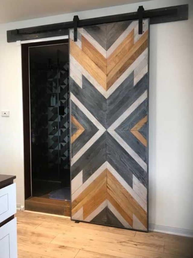 porta de correr para banheiro