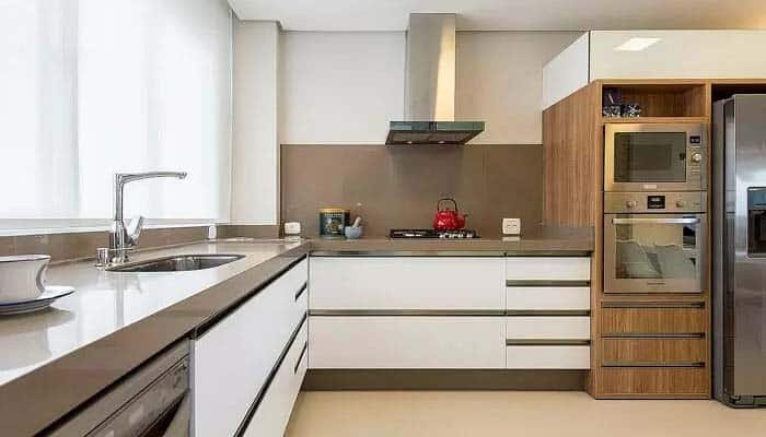 Como decorar cozinha em apartamento pequeno.