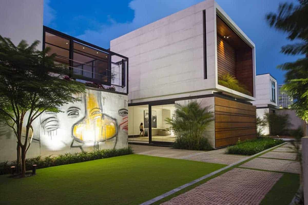 Fachada de Muro de Casas: Como Dar um Novo Visual à Sua Casa - Arquitetura  e Decoração