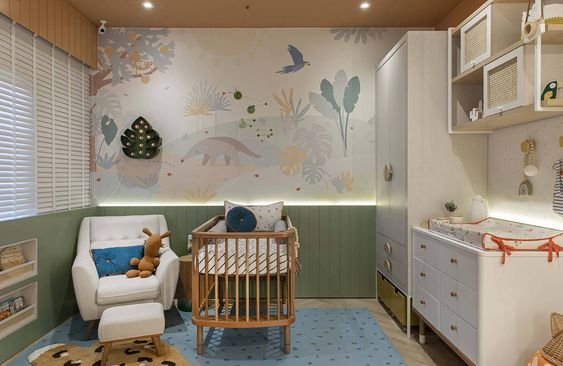 quarto de bebê masculino