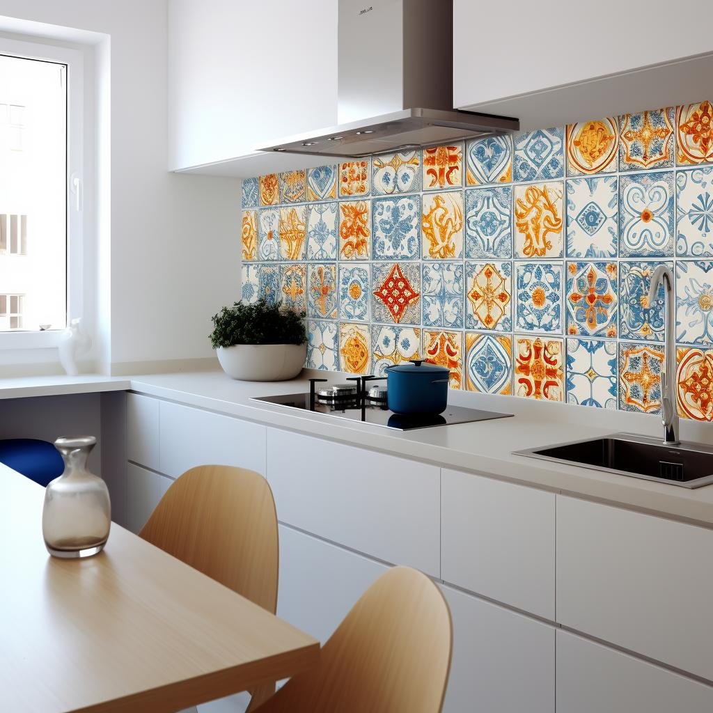 Adesivo de Azulejo para Cozinha: Transforme sua cozinha com estilo e praticidade 3 adesivo de azulejo para cozinha