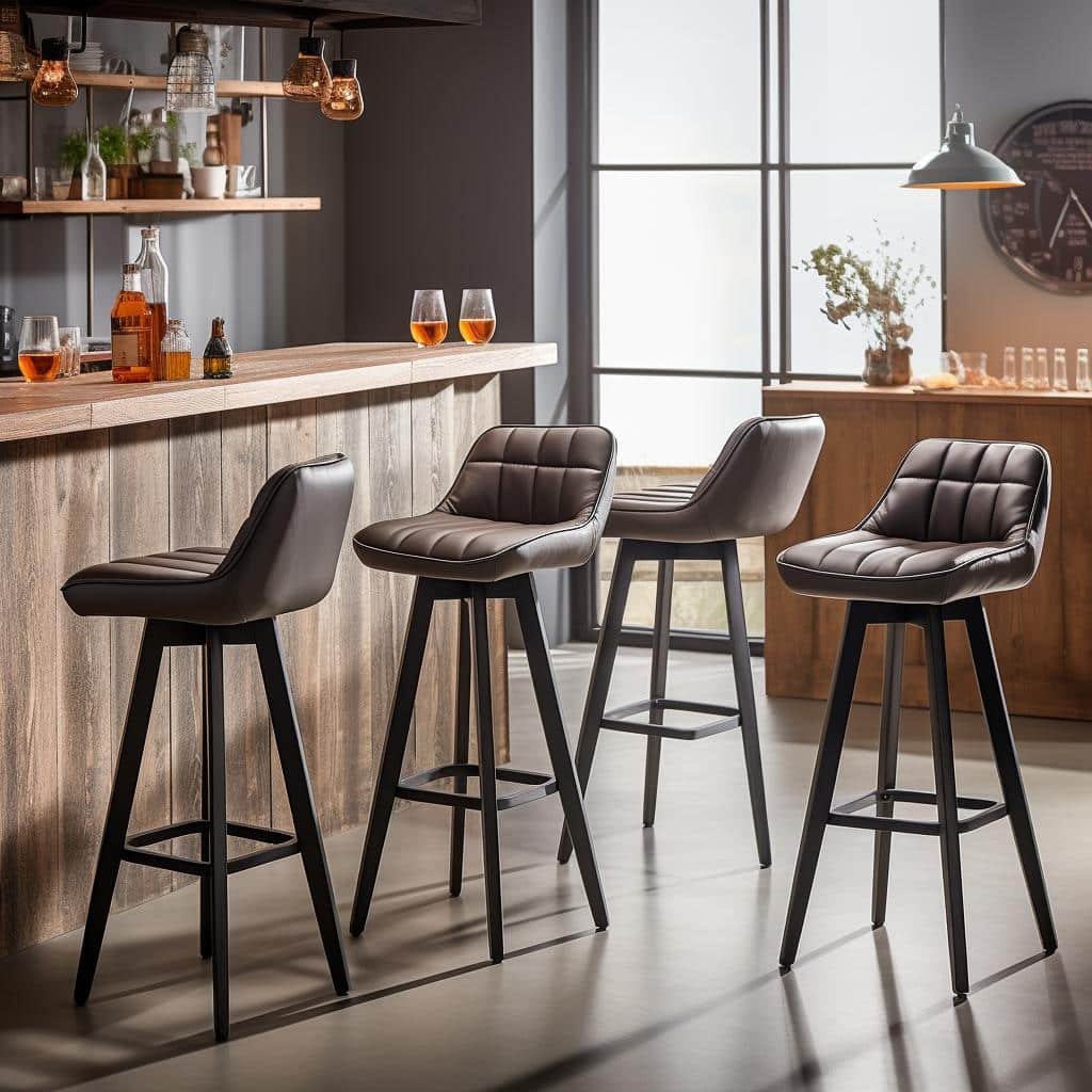 5 Modelos de Banqueta Alta com Encosto para Modernizar Seu Projeto 4 5 Modelos de Banqueta Alta com Encosto para Modernizar Seu Projeto