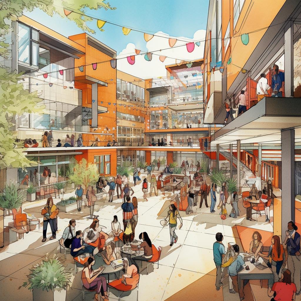 Arquitetura e Comunidade: Espaços que Fomentam a Conexão Humana 3 Arquitetura e Comunidade: Espaços que Fomentam a Conexão Humana