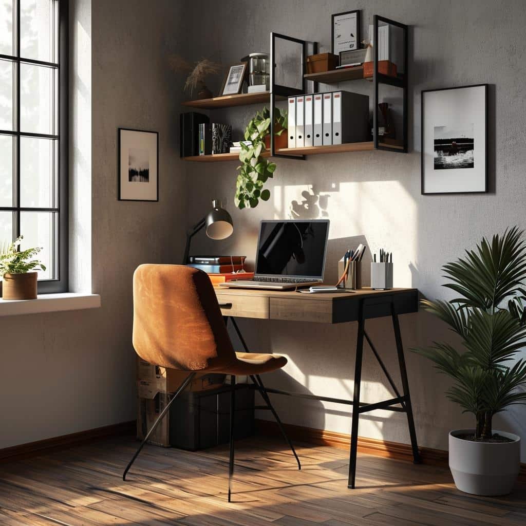 Construindo um Mini Escritório em Casa: Ideias Práticas e Econômicas 1 Construindo um Mini Escritório em Casa: Ideias Práticas e Econômicas