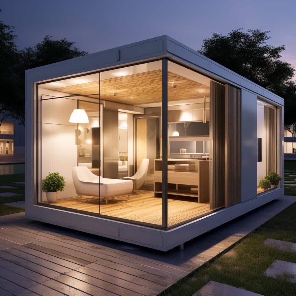 Mini Casas 4x5 Metros: Soluções para Pequenos Espaços 4 Mini Casas 4x5 Metros: Soluções para Pequenos Espaços