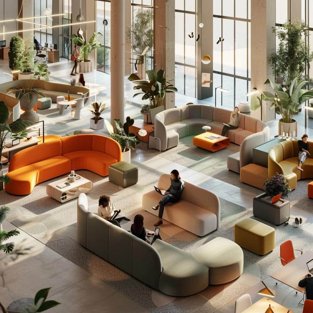Espaços de Trabalho do Futuro: 6 Segredos para Projetar um Ambiente Corporativo Flexível e Adaptável em 2024. 33 Como Projetar Espaços de Trabalho Flexíveis e Adaptáveis