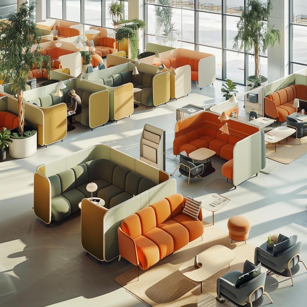 Espaços de Trabalho do Futuro: 6 Segredos para Projetar um Ambiente Corporativo Flexível e Adaptável em 2024. 35 Como Projetar Espaços de Trabalho Flexíveis e Adaptáveis