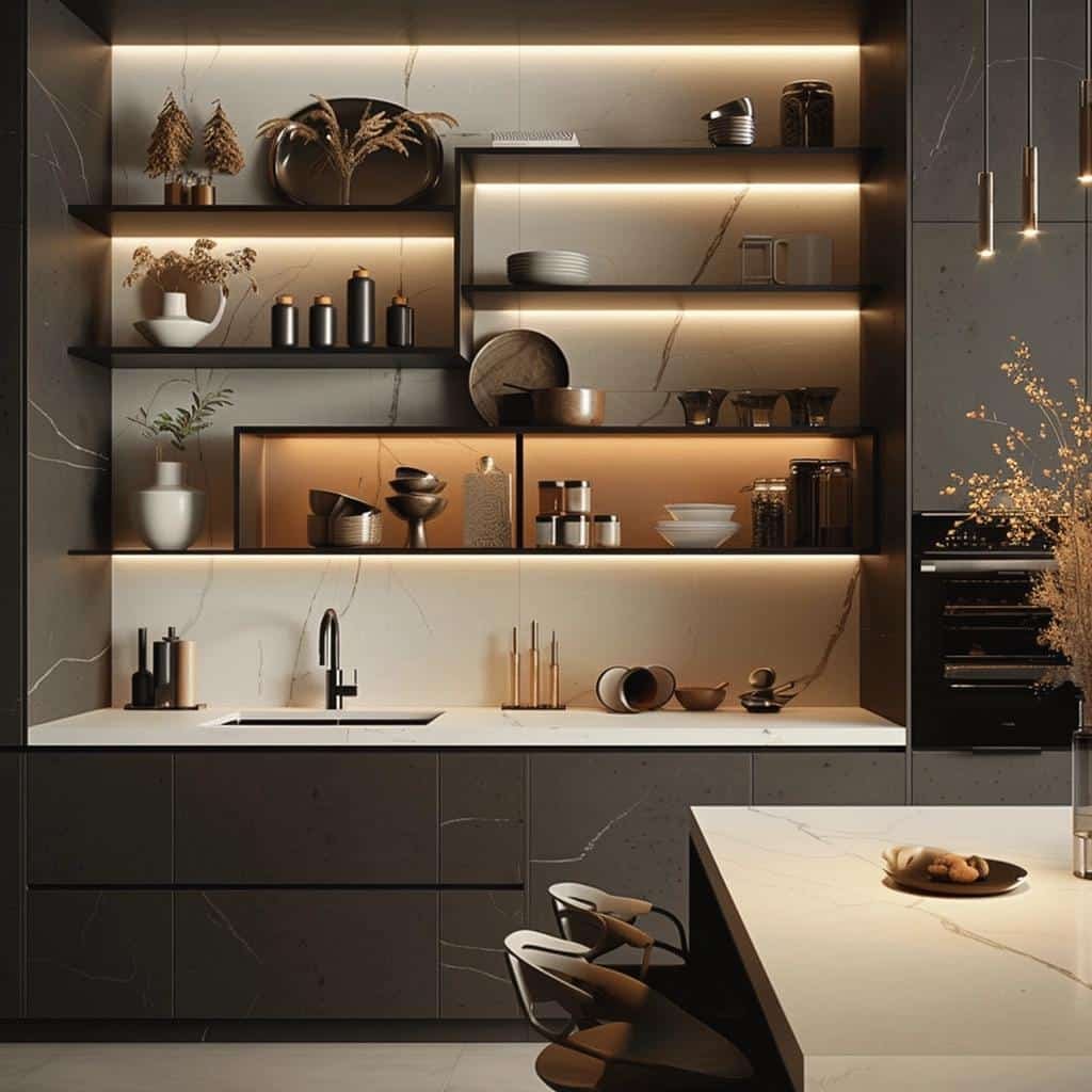 3 Formas de Usar Nichos para Cozinha e Transformar seu Espaço ...