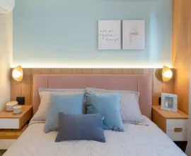 Imagem do artigo com 14 ideias de cabeceira para fazer