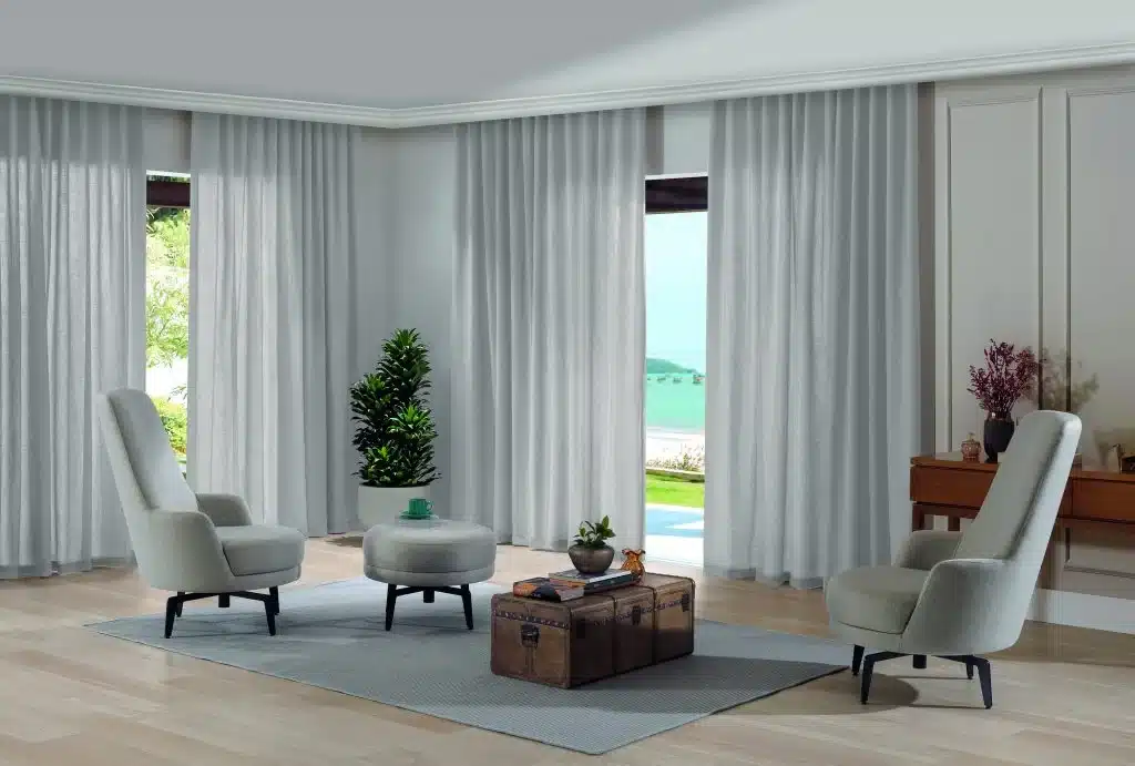 5 Truques de Decoração para Ampliar a Casa 3 Cortina comprida