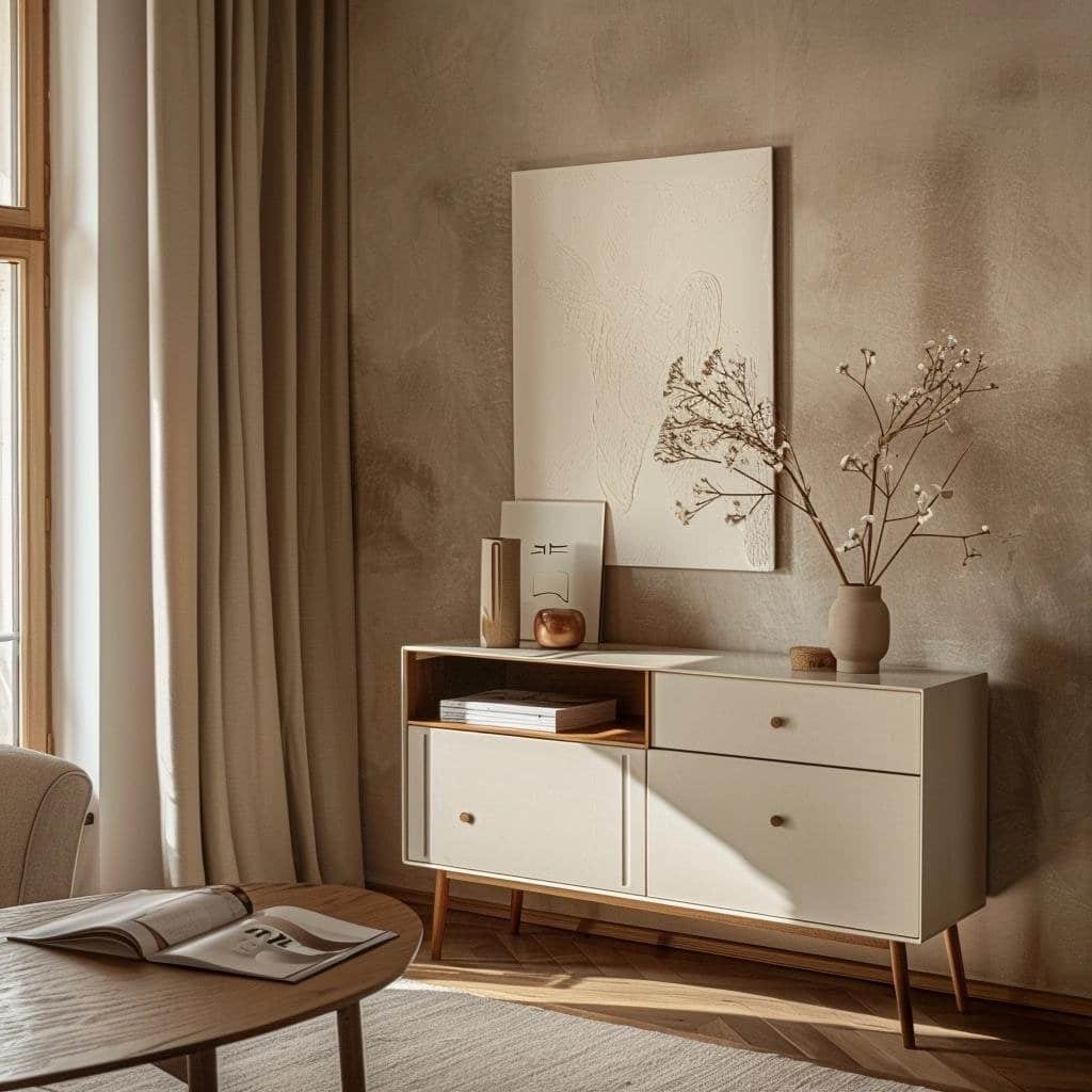 Sua Sala Pequena com um Toque Especial: Aparador Pequeno para Organização e Estilo