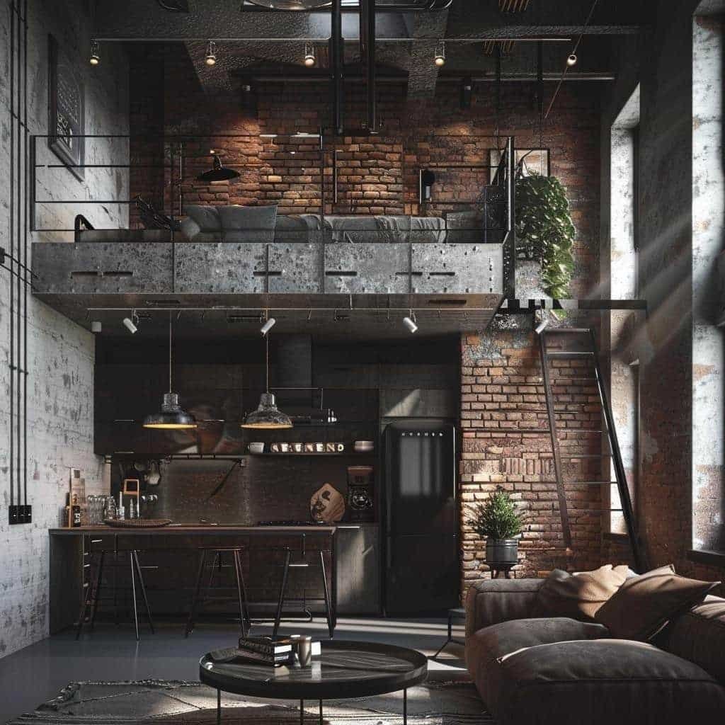 5 Inspirações de Decoração Industrial para Espaços Pequenos