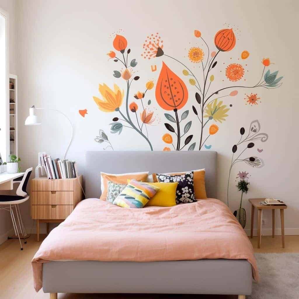 adesivo de parede do quarto