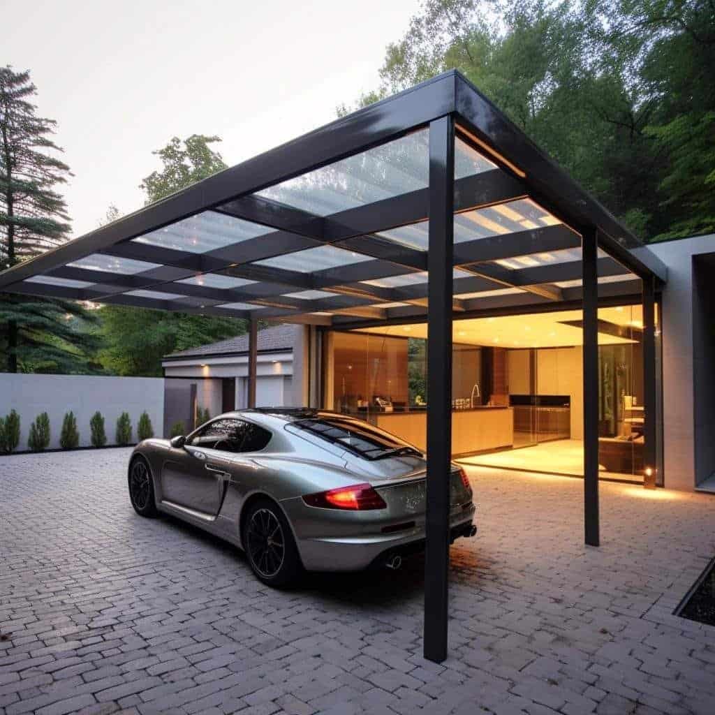 cobertura garagem policarbonato