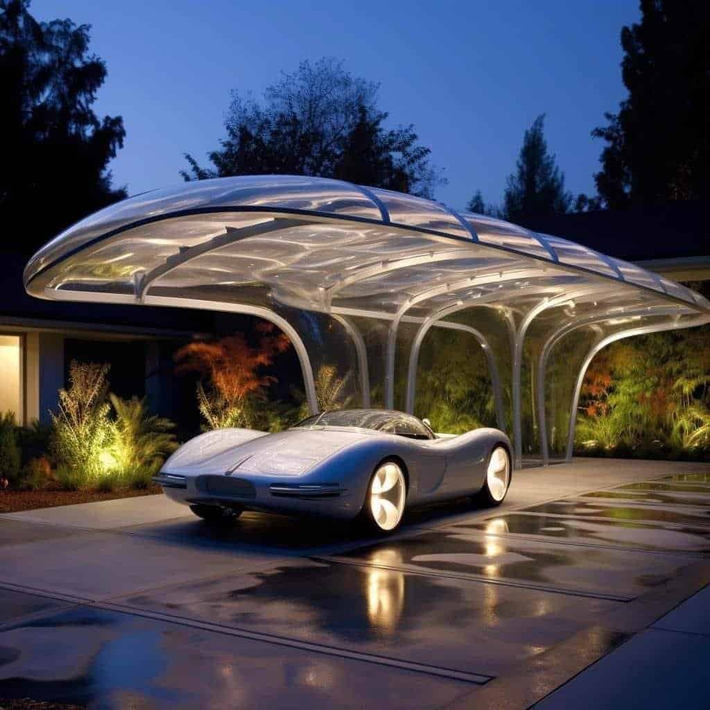 cobertura garagem policarbonato