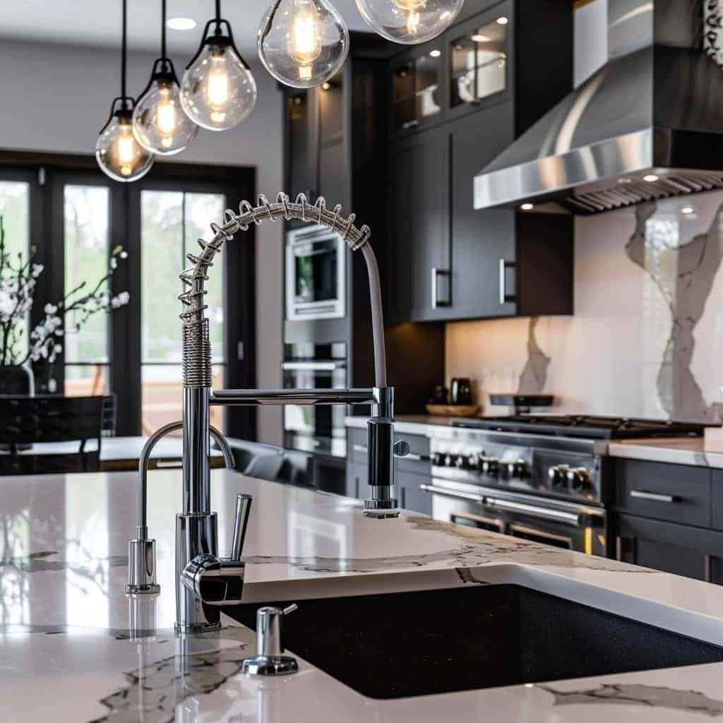 torneira de cozinha gourmet