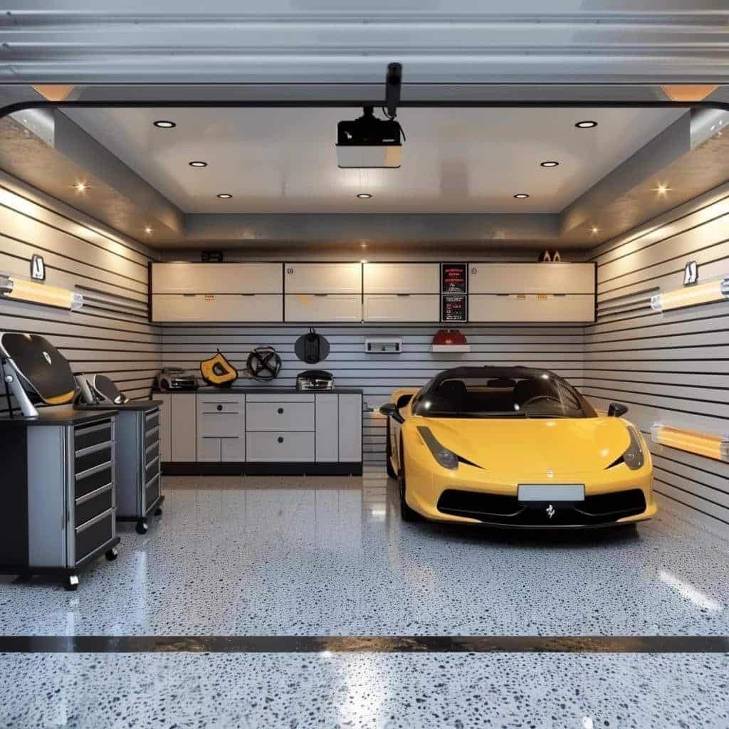 largura garagem 2 carros