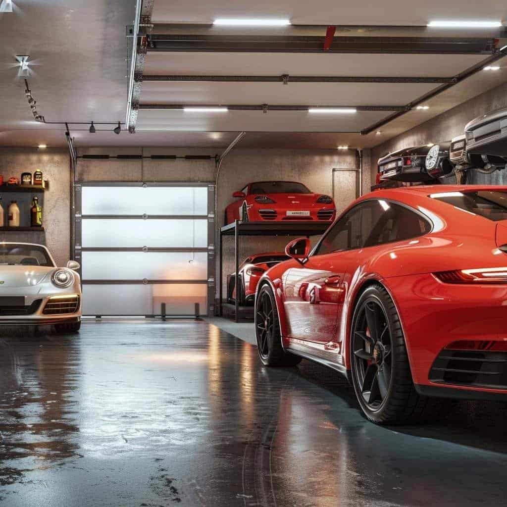 largura garagem 2 carros