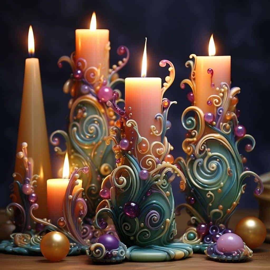 Velas Decorativas: Tendência de 2024 revela segredos para encantar seus ambientes. 1 velas decorativas