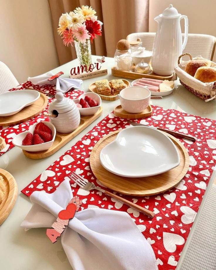 7 Ideias para Decorar uma Mesa Especial no Dia dos Namorados 1 Reprodução/Pinterest