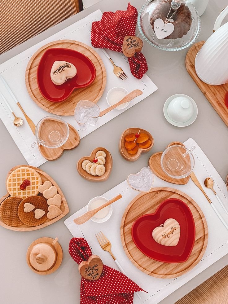 7 Ideias para Decorar uma Mesa Especial no Dia dos Namorados 3 Reprodução/Pinterest