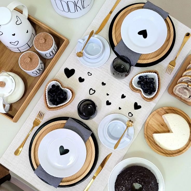 7 Ideias para Decorar uma Mesa Especial no Dia dos Namorados 4 Reprodução/Pinterest