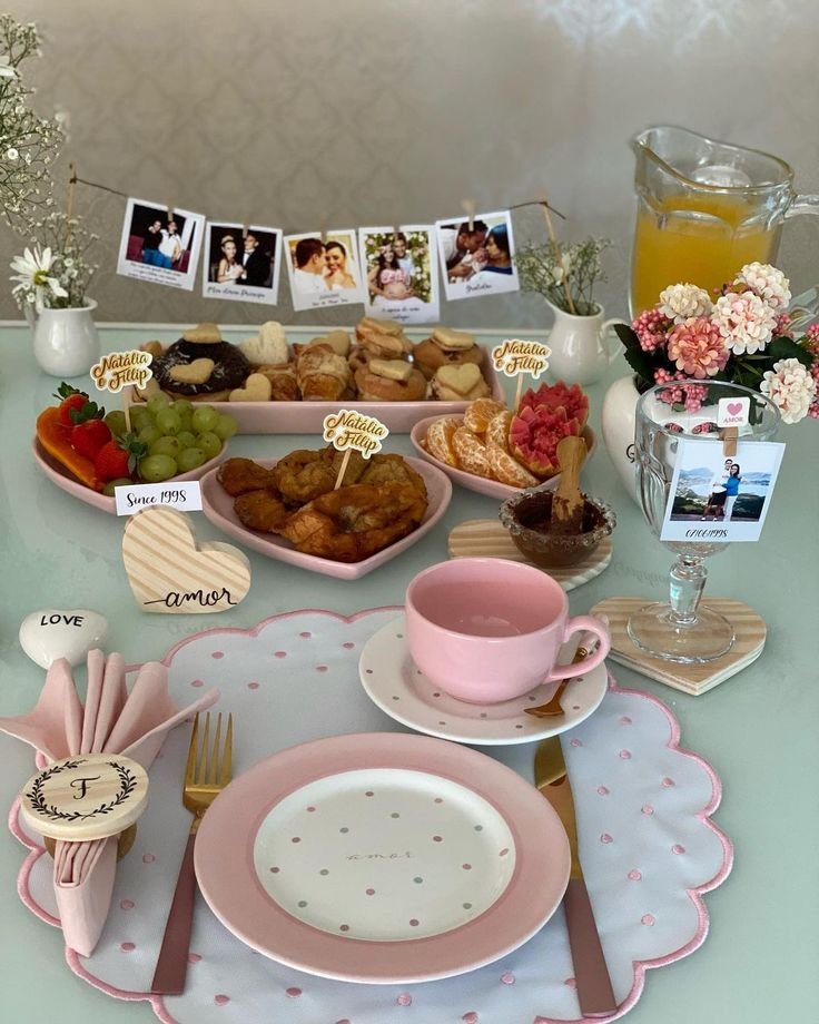 7 Ideias para Decorar uma Mesa Especial no Dia dos Namorados 5 Reprodução/Pinterest