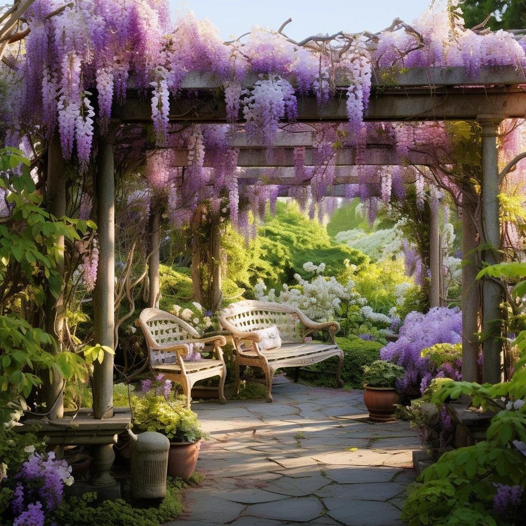 Pérgola e Glicínia: Dicas para um Jardim Encantador e Perfumado