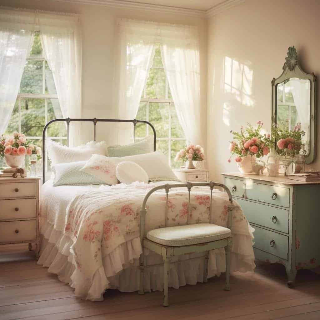 decoracao de quarto vintage