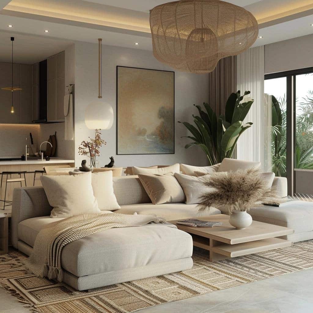sofa ilha na sala como usar