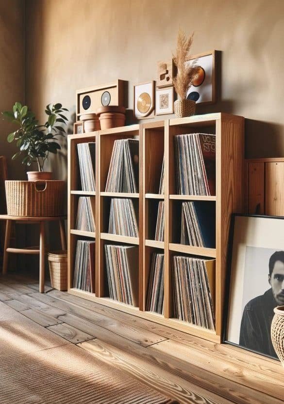 5 Ideias para Usar Vinil na Decoração 6 Balcão com vários espaços
