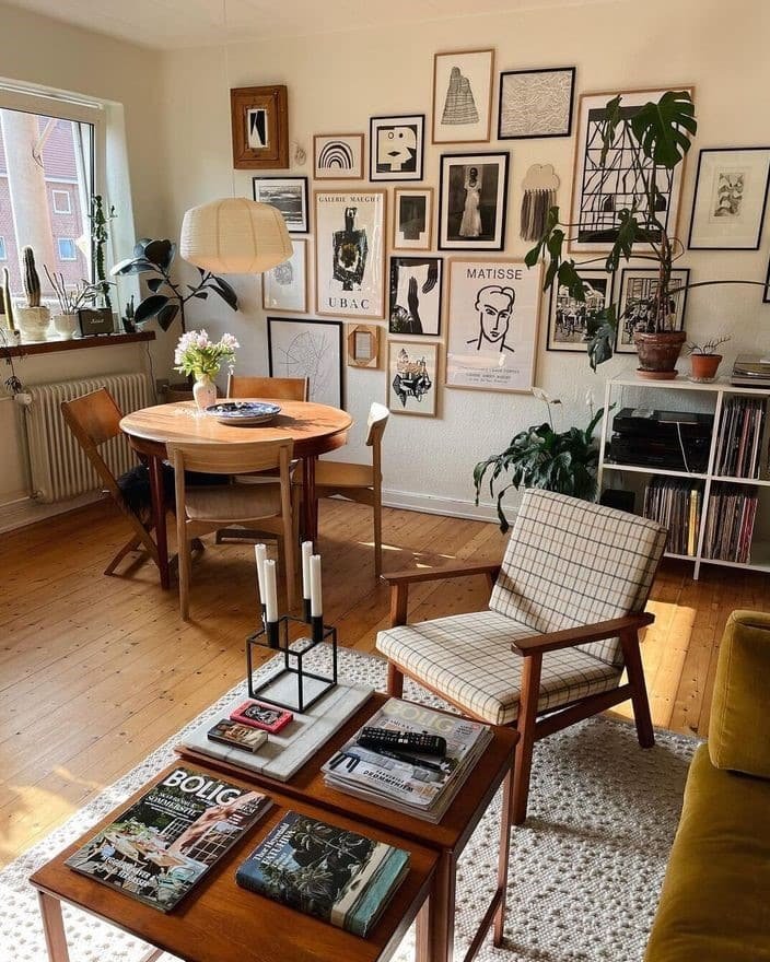 5 Maneiras de Usar Móveis Vintage na Decoração Atual 9 Espaço com elementos vintage
