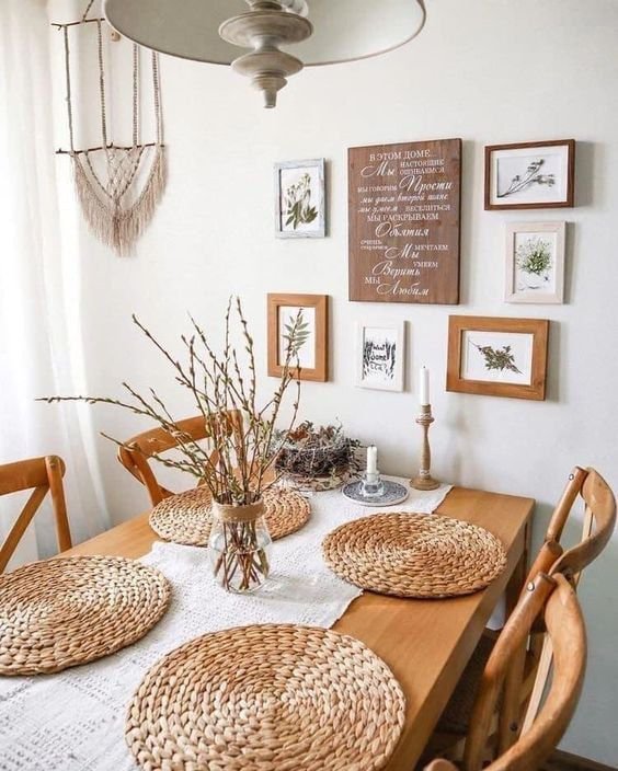 5 Formas Divertidas de Usar Quadros na Cozinha 6 Quadrinhos de vários tamanhos