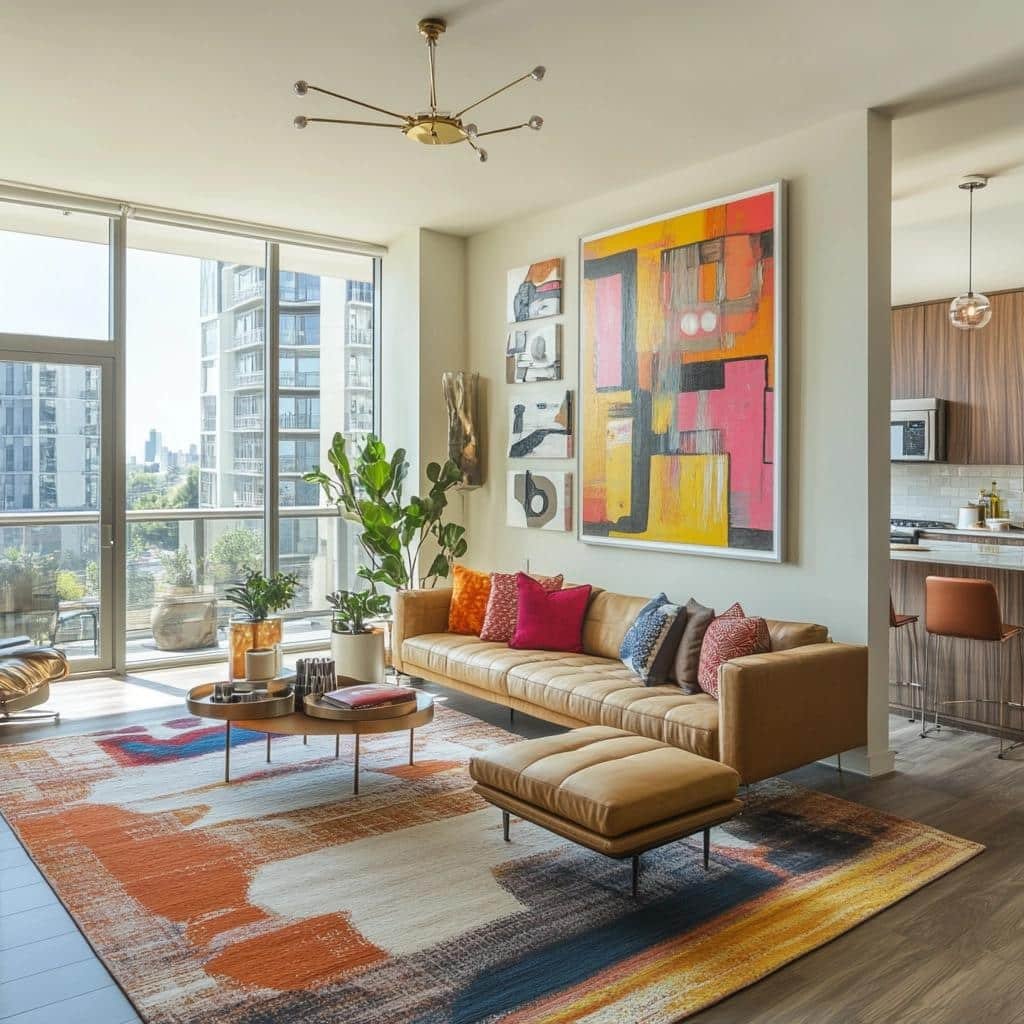 Apartamento decorado para alugar