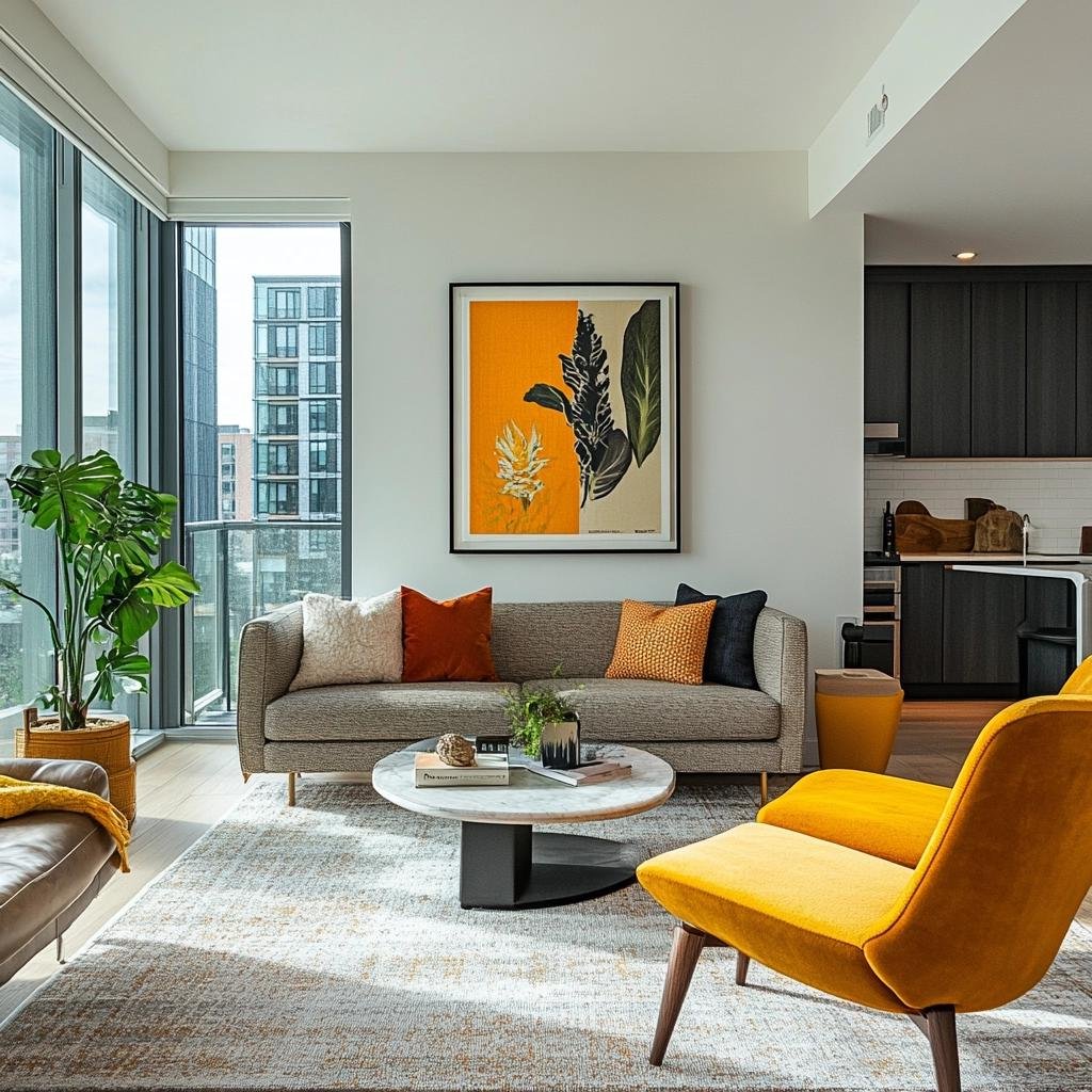 Apartamento decorado para alugar