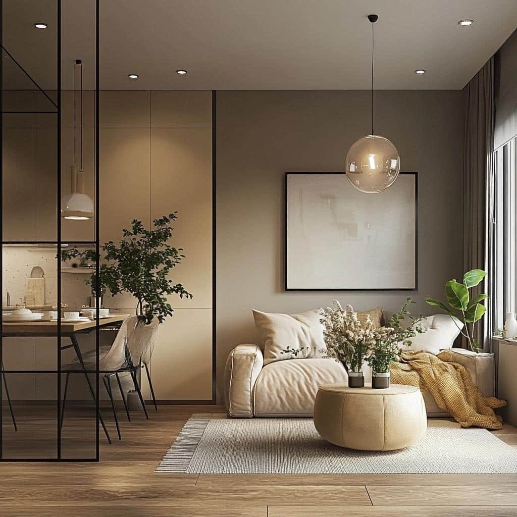 Apartamentos decorados pequenos