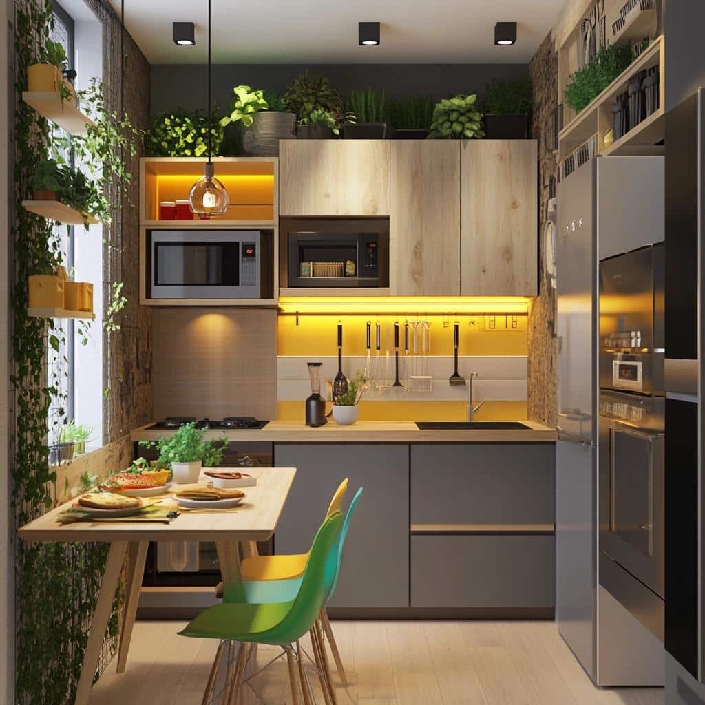 Cozinha pequena apartamento