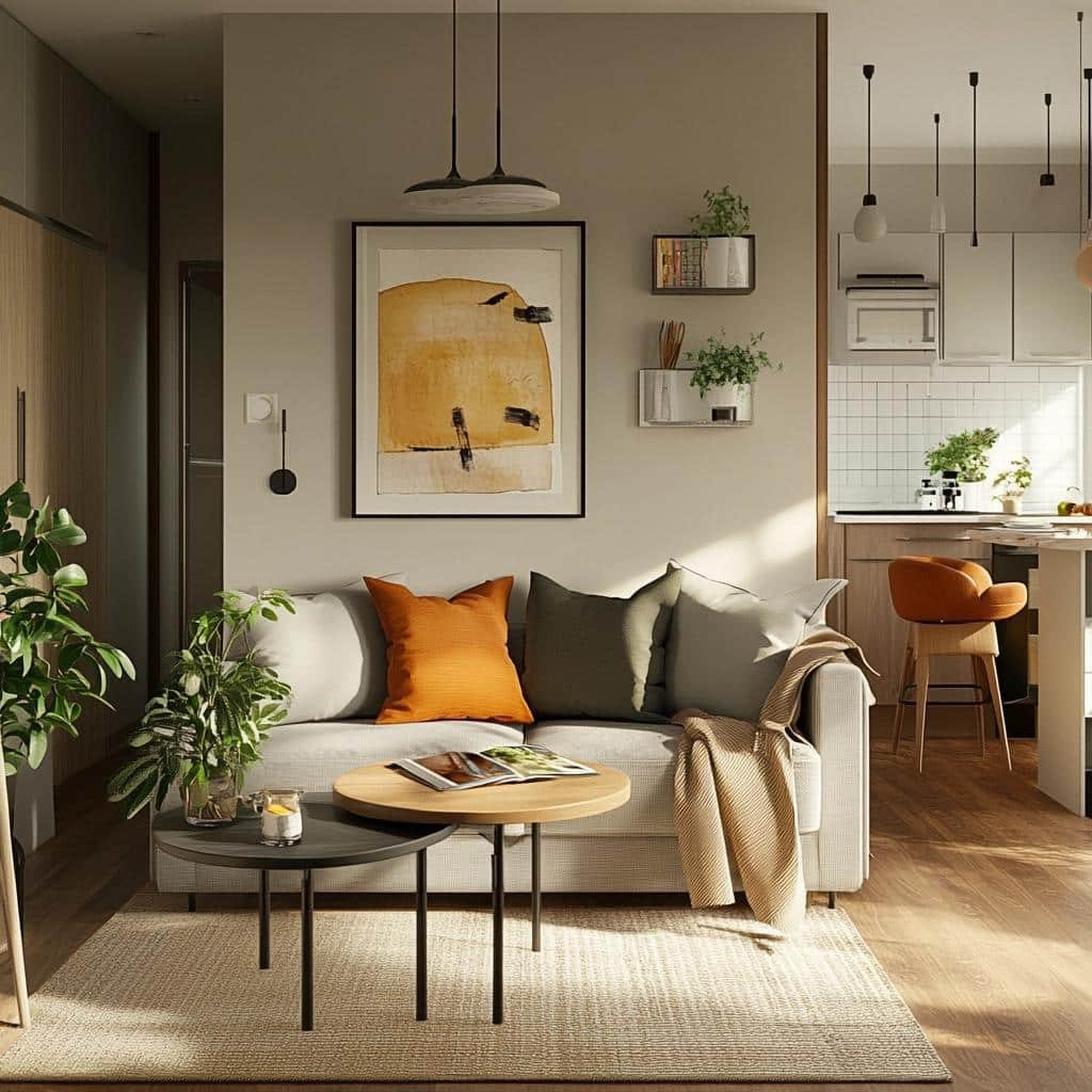 Decoração em apartamento pequeno