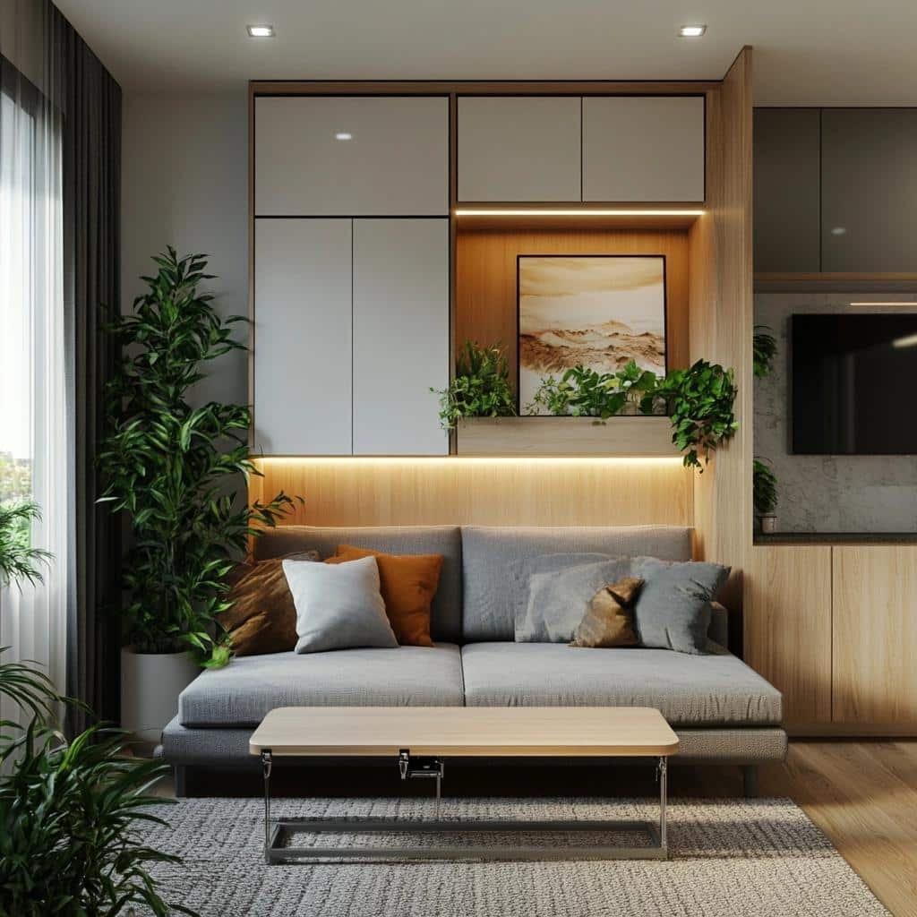 Decoração em apartamento pequeno