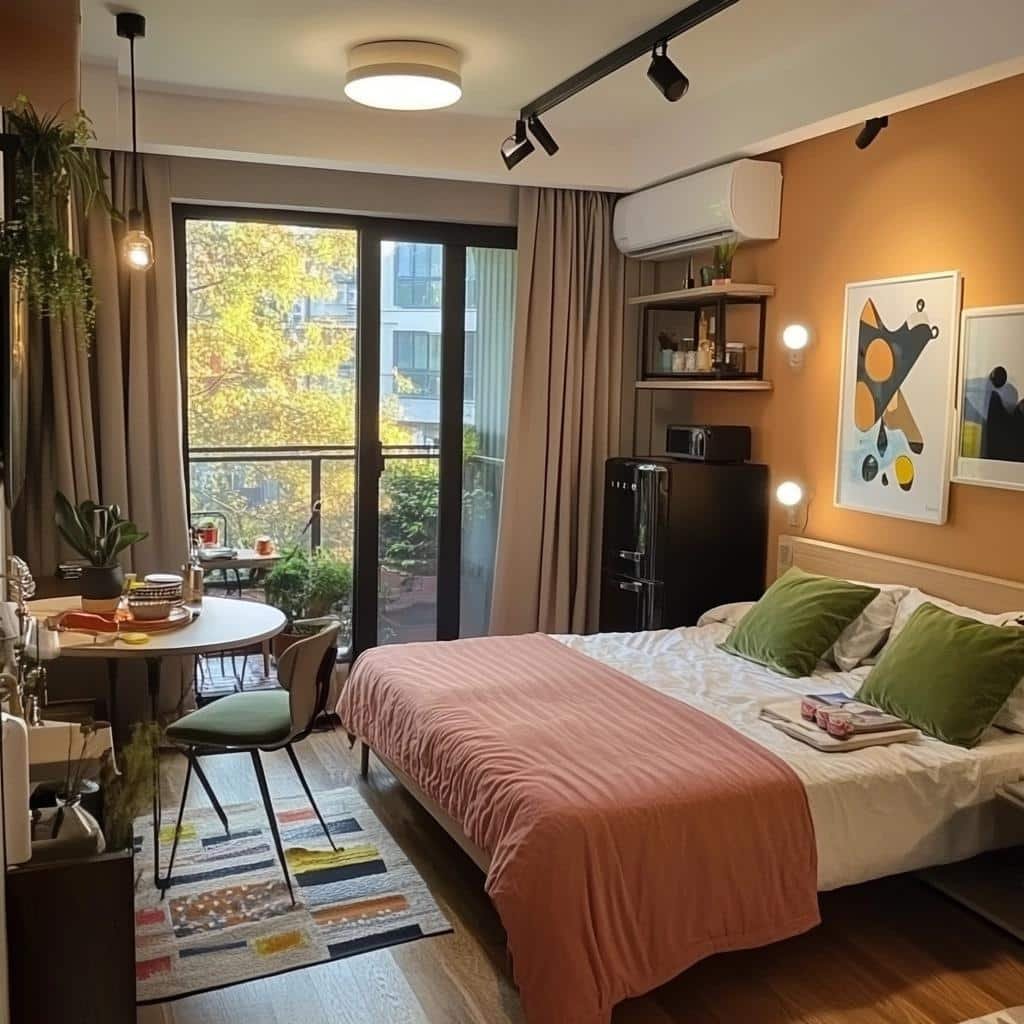 kitnet mobiliada para alugar