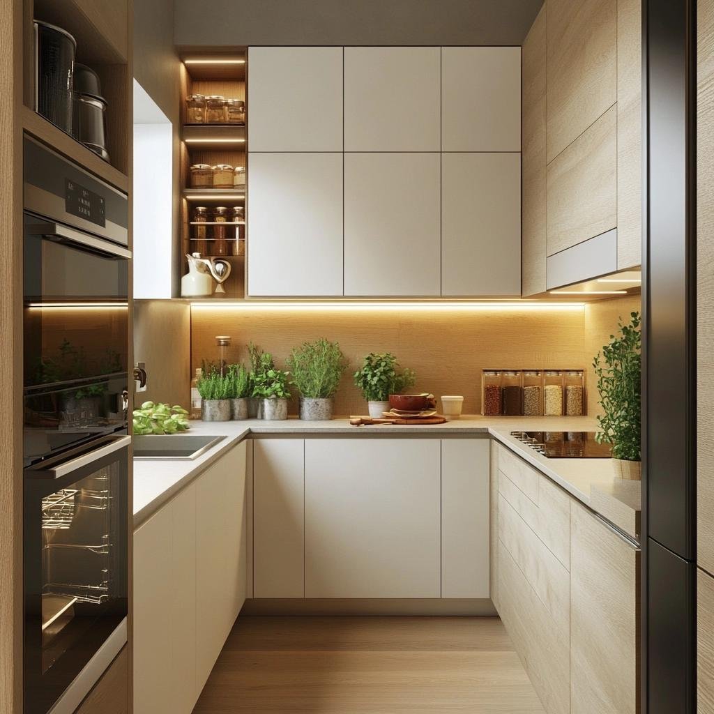 Beleza e Funcionalidade em Cozinhas Pequenas Planejadas