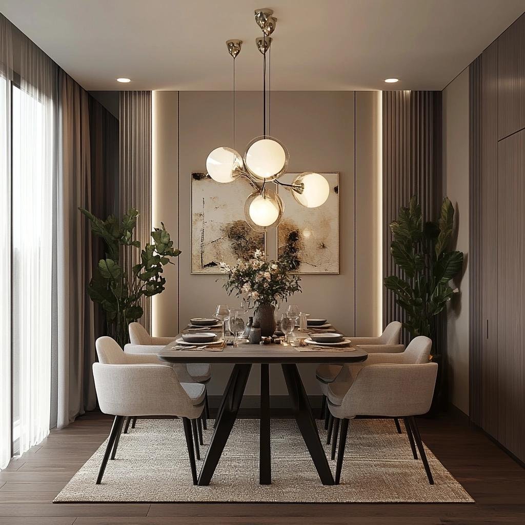 Como Decorar Salas de Jantar Pequenas com Charme