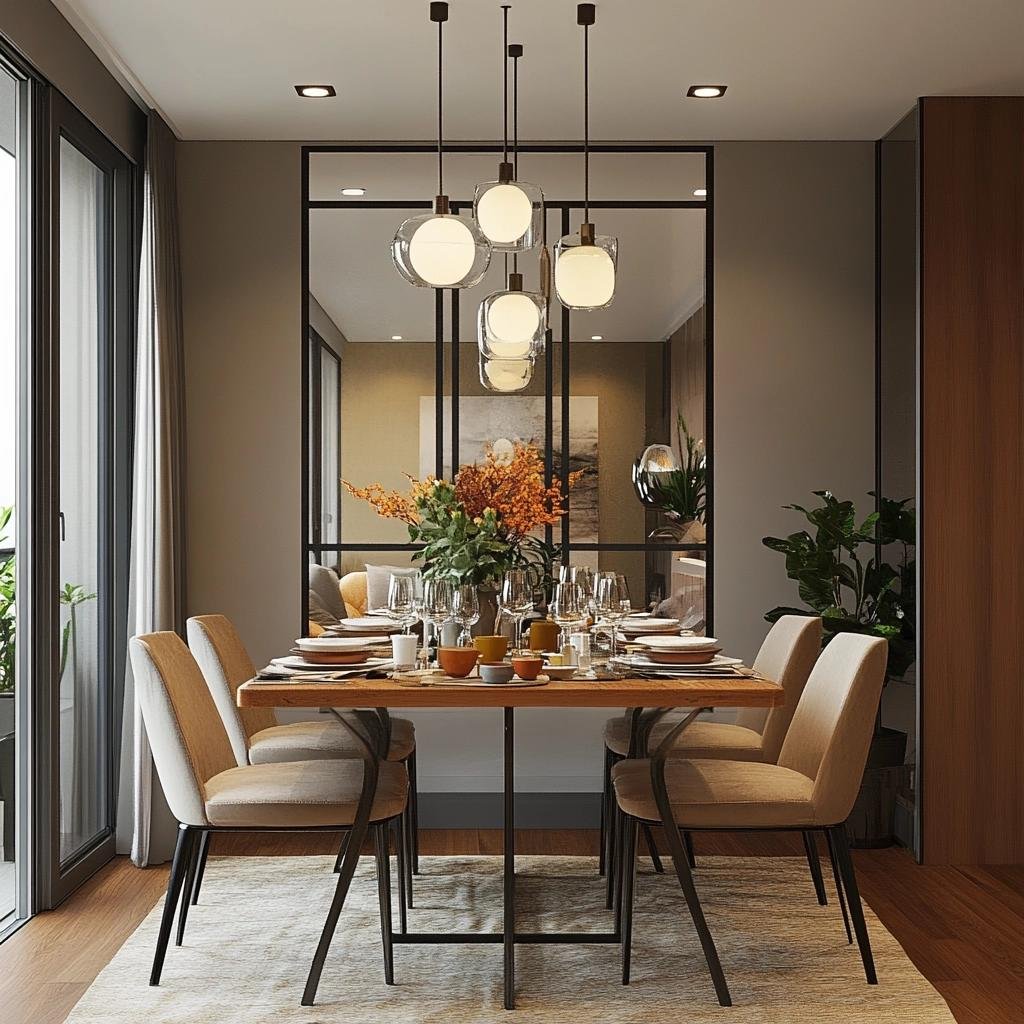 Como Decorar Salas de Jantar Pequenas com Charme