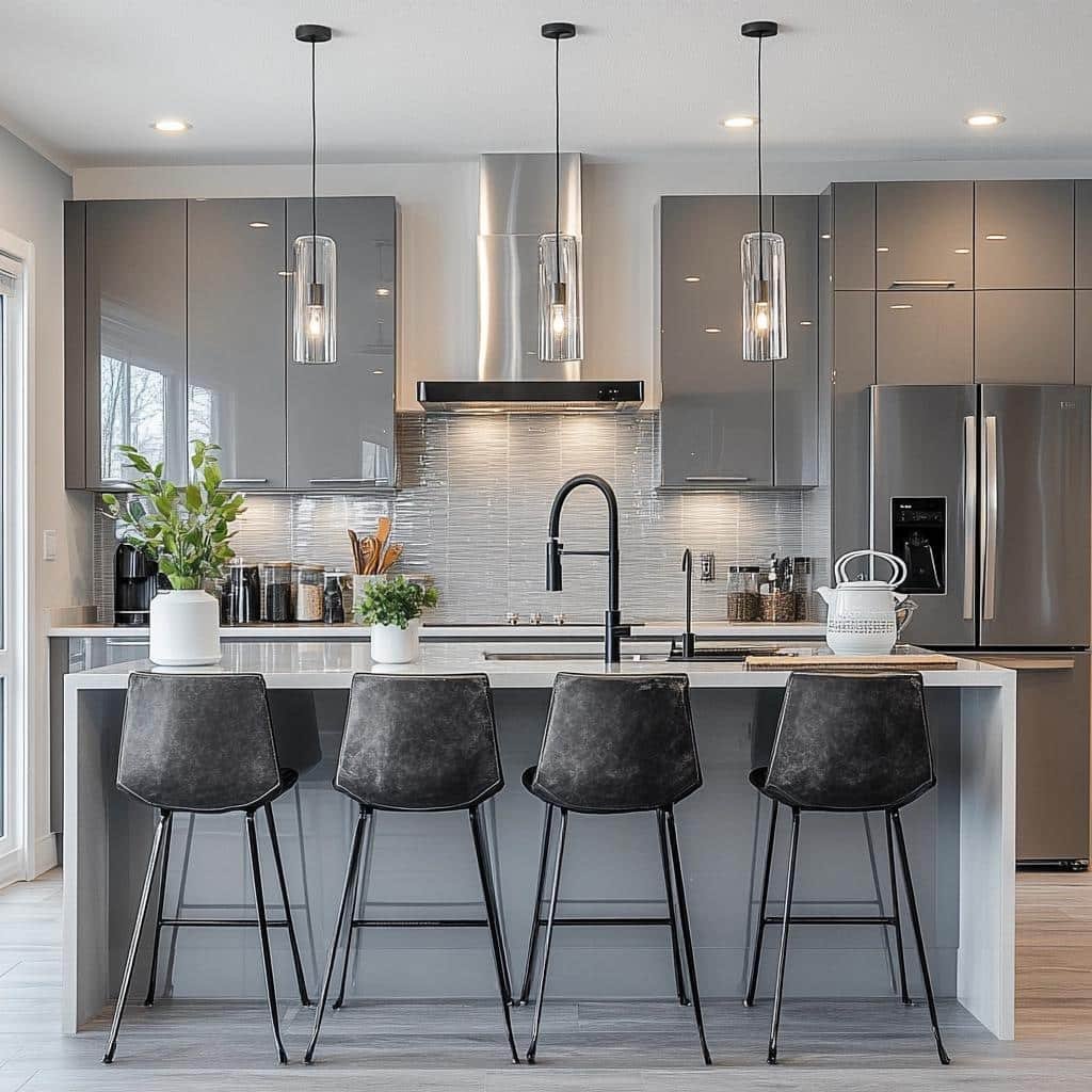 Cozinha Planejada Cinza: Estilo Neutro e Chique