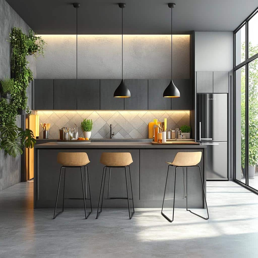 Cozinha Planejada Cinza: Estilo Neutro e Chique