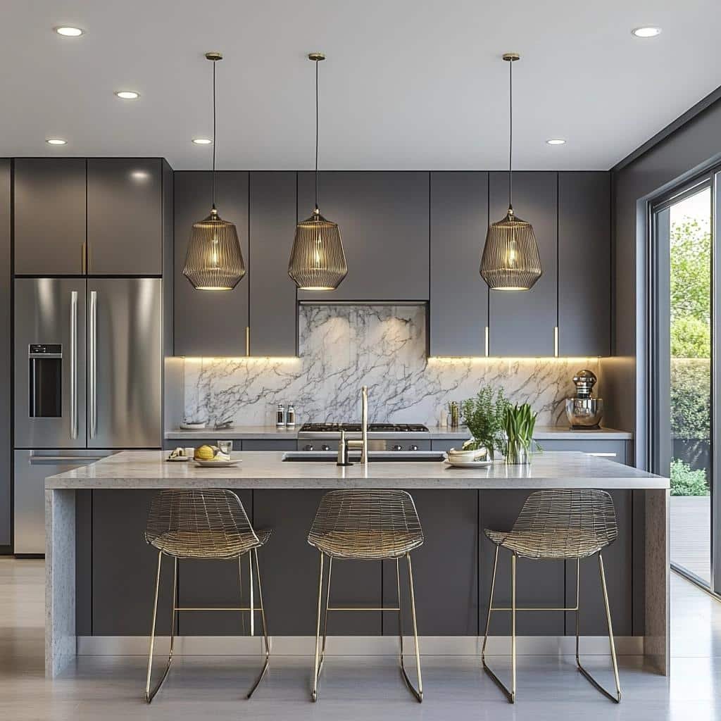 Cozinha Planejada Cinza: Estilo Neutro e Chique