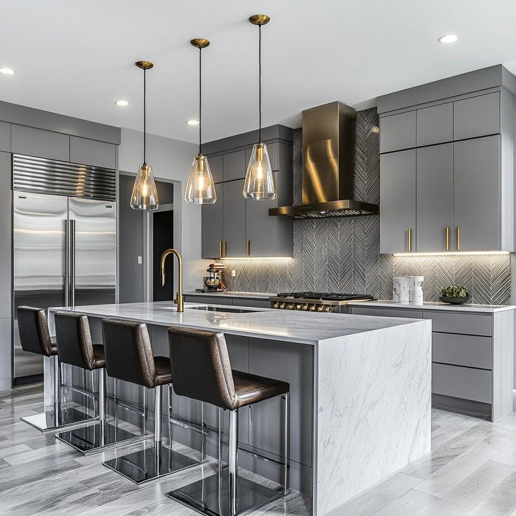 Cozinha Planejada Cinza: Estilo Neutro e Chique